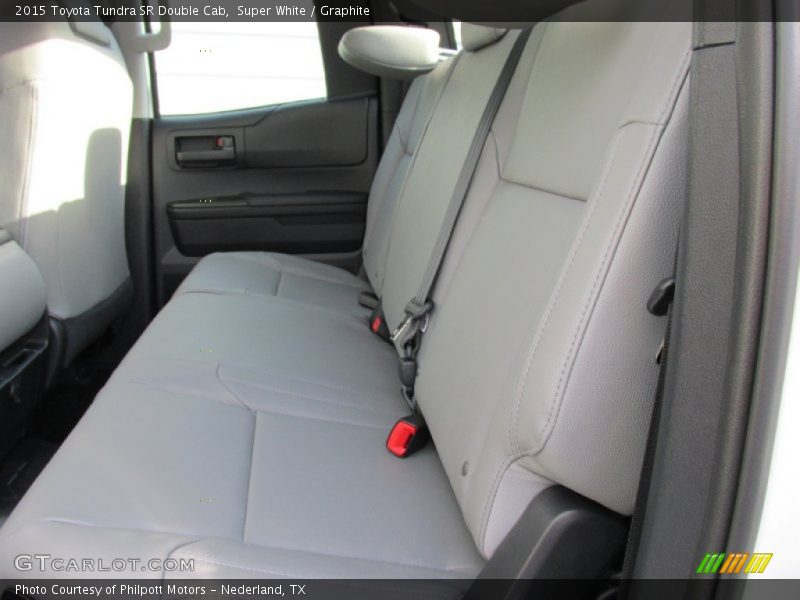 Super White / Graphite 2015 Toyota Tundra SR Double Cab