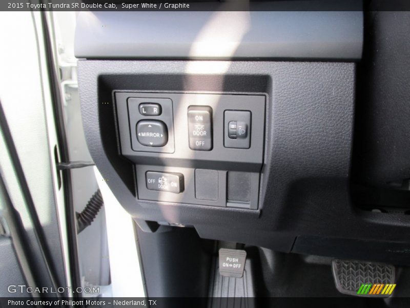 Super White / Graphite 2015 Toyota Tundra SR Double Cab