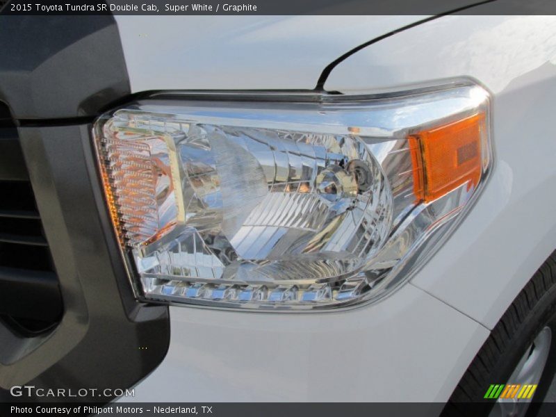 Super White / Graphite 2015 Toyota Tundra SR Double Cab