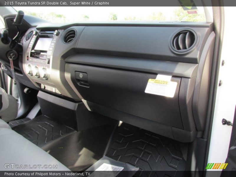 Super White / Graphite 2015 Toyota Tundra SR Double Cab