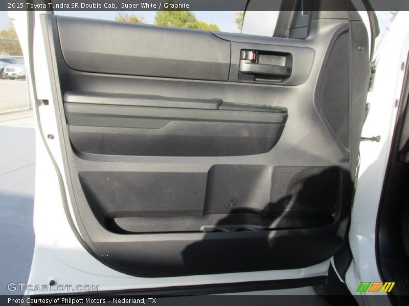 Super White / Graphite 2015 Toyota Tundra SR Double Cab