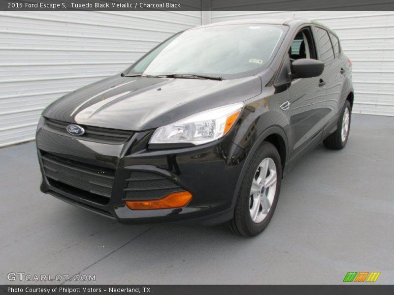Tuxedo Black Metallic / Charcoal Black 2015 Ford Escape S
