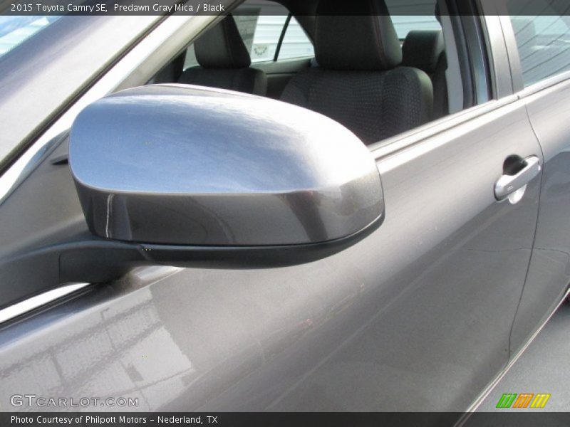 Predawn Gray Mica / Black 2015 Toyota Camry SE