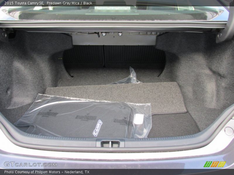 Predawn Gray Mica / Black 2015 Toyota Camry SE