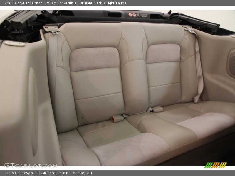 Brilliant Black / Light Taupe 2005 Chrysler Sebring Limited Convertible