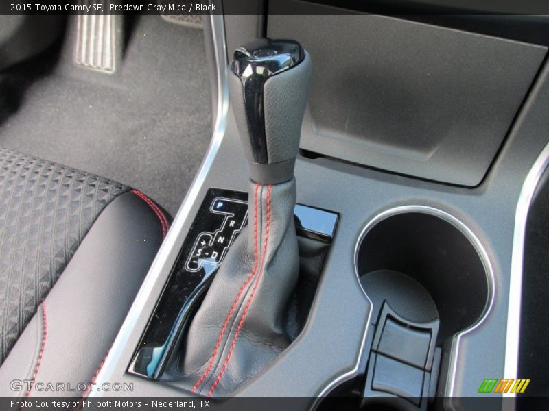 Predawn Gray Mica / Black 2015 Toyota Camry SE