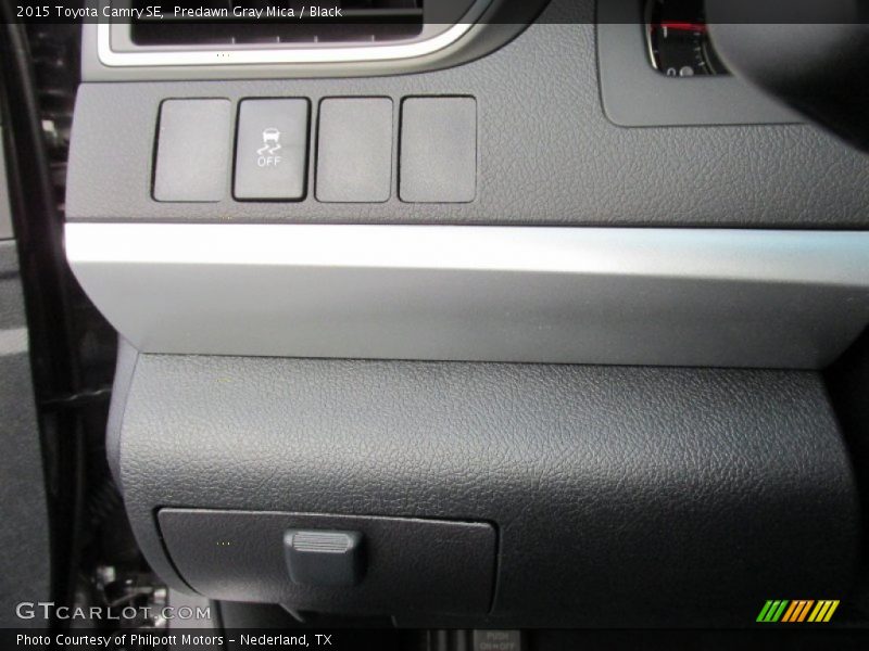 Predawn Gray Mica / Black 2015 Toyota Camry SE