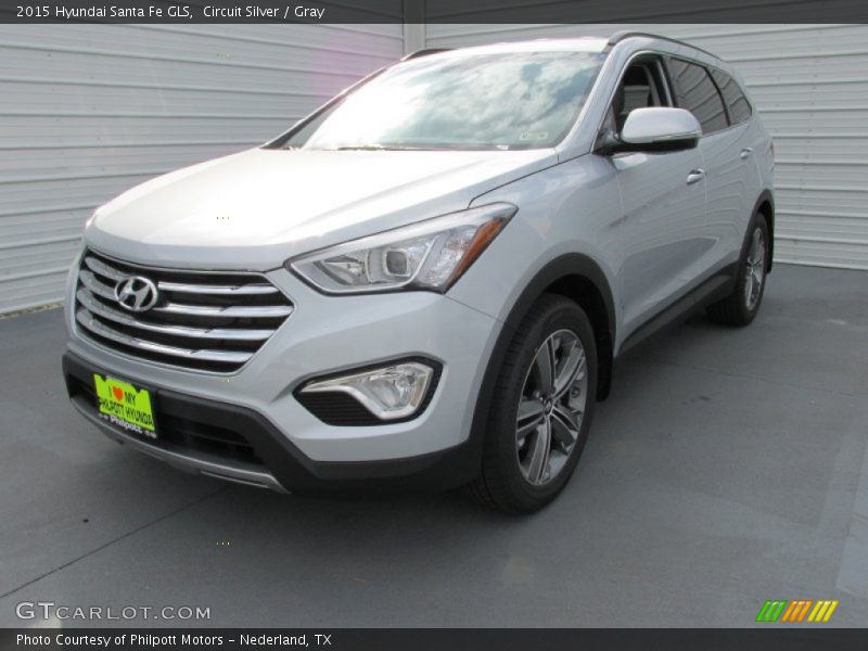 Circuit Silver / Gray 2015 Hyundai Santa Fe GLS