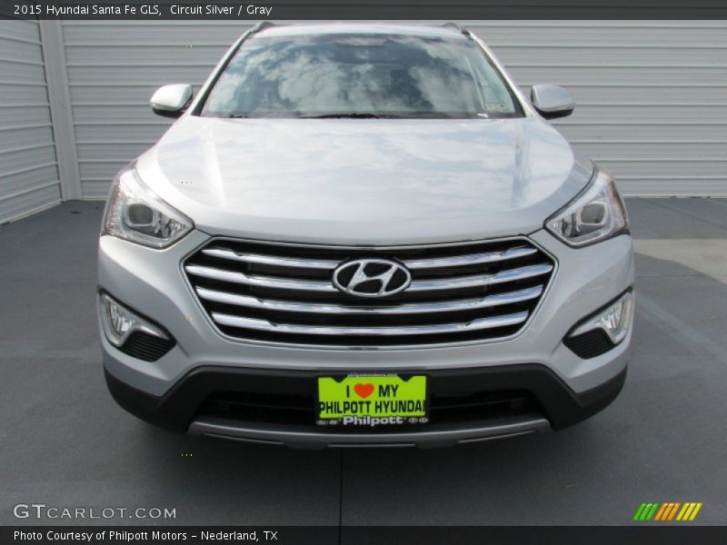 Circuit Silver / Gray 2015 Hyundai Santa Fe GLS