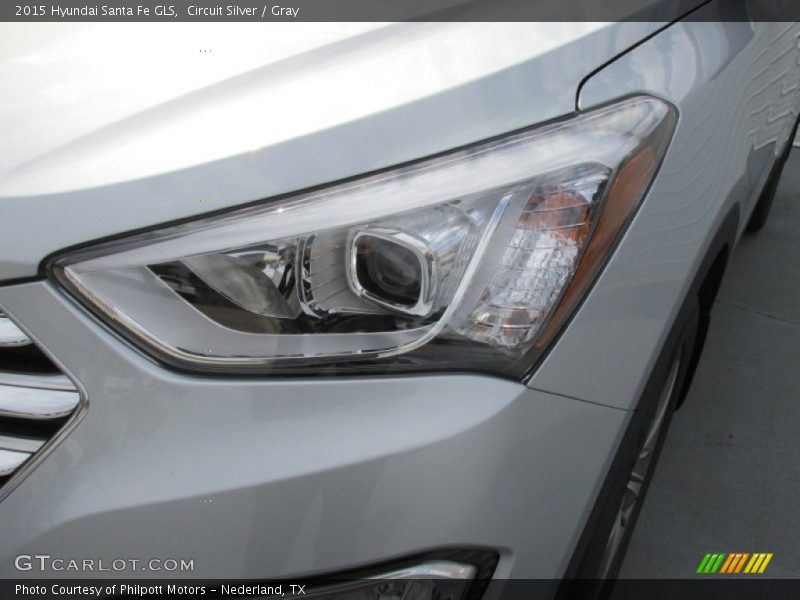 Circuit Silver / Gray 2015 Hyundai Santa Fe GLS