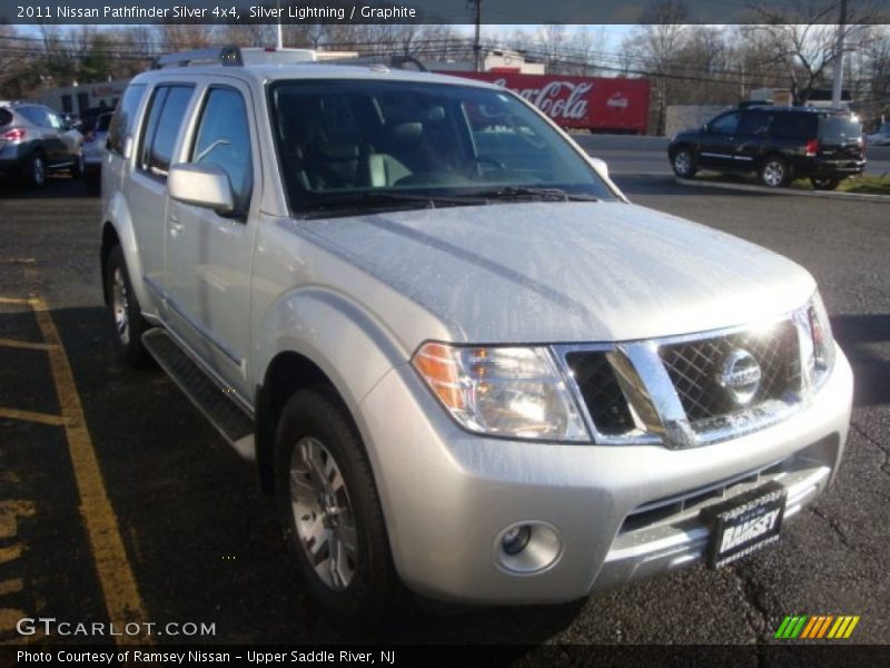 Silver Lightning / Graphite 2011 Nissan Pathfinder Silver 4x4