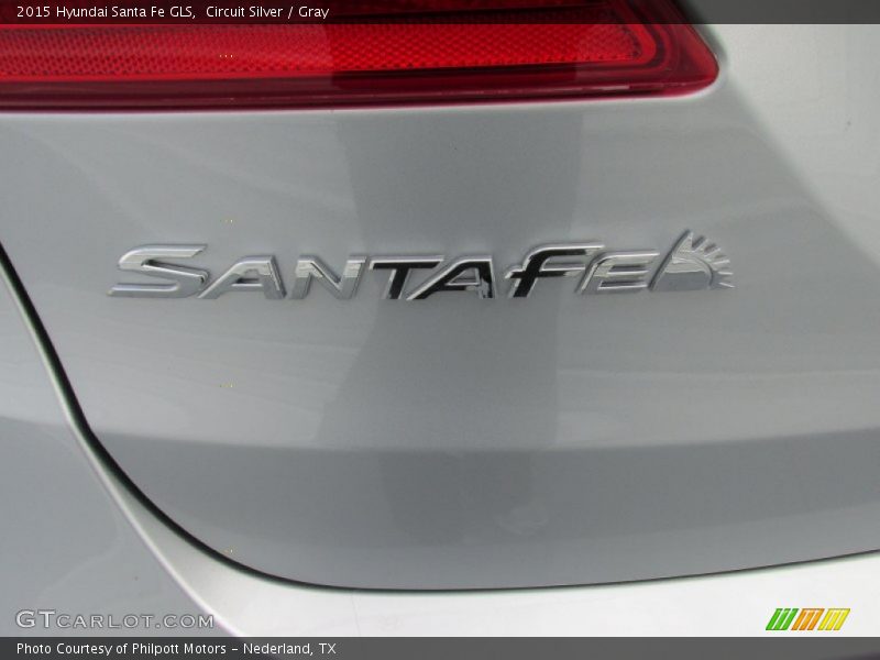 Circuit Silver / Gray 2015 Hyundai Santa Fe GLS