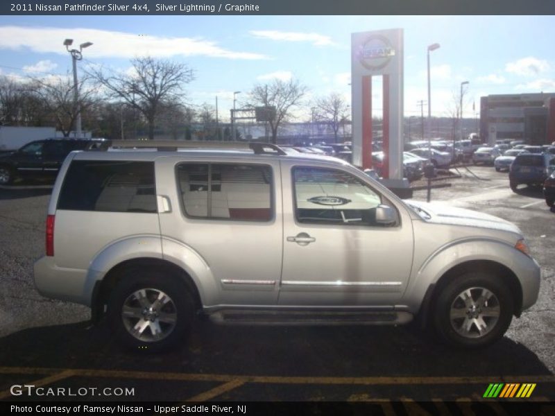 Silver Lightning / Graphite 2011 Nissan Pathfinder Silver 4x4