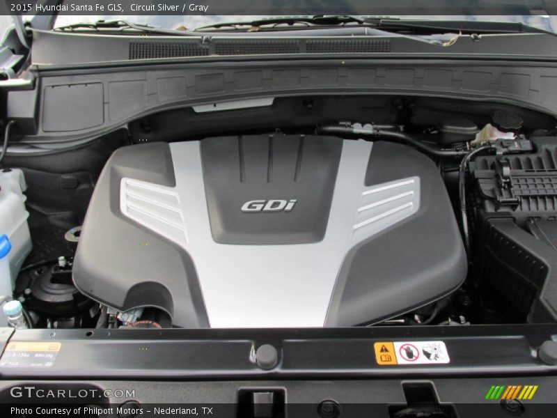  2015 Santa Fe GLS Engine - 3.3 Liter GDI DOHC 16-Valve D-CVVT V6