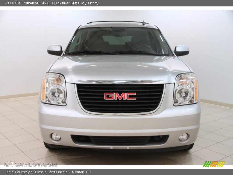 Quicksilver Metallic / Ebony 2014 GMC Yukon SLE 4x4