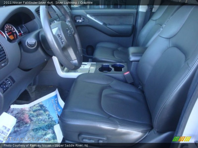 Silver Lightning / Graphite 2011 Nissan Pathfinder Silver 4x4