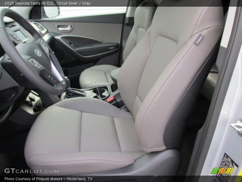 Circuit Silver / Gray 2015 Hyundai Santa Fe GLS