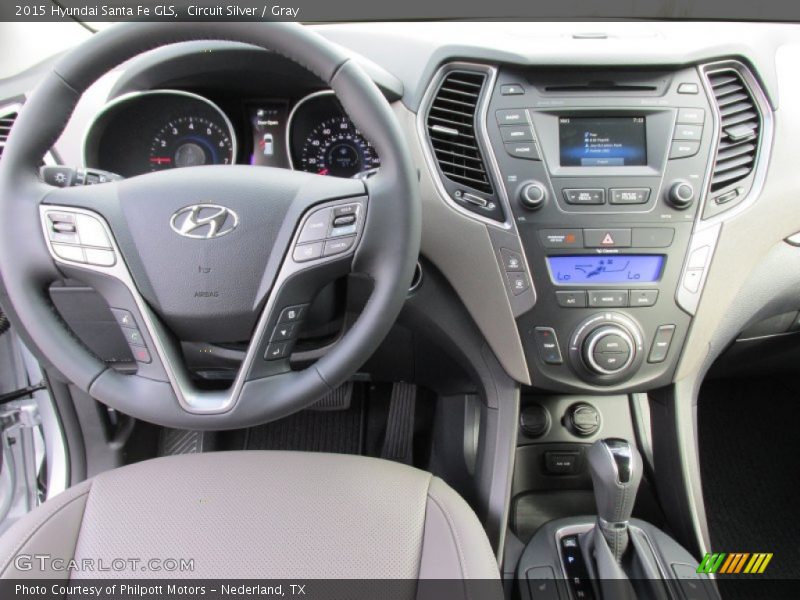 Circuit Silver / Gray 2015 Hyundai Santa Fe GLS