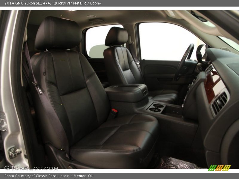 Quicksilver Metallic / Ebony 2014 GMC Yukon SLE 4x4