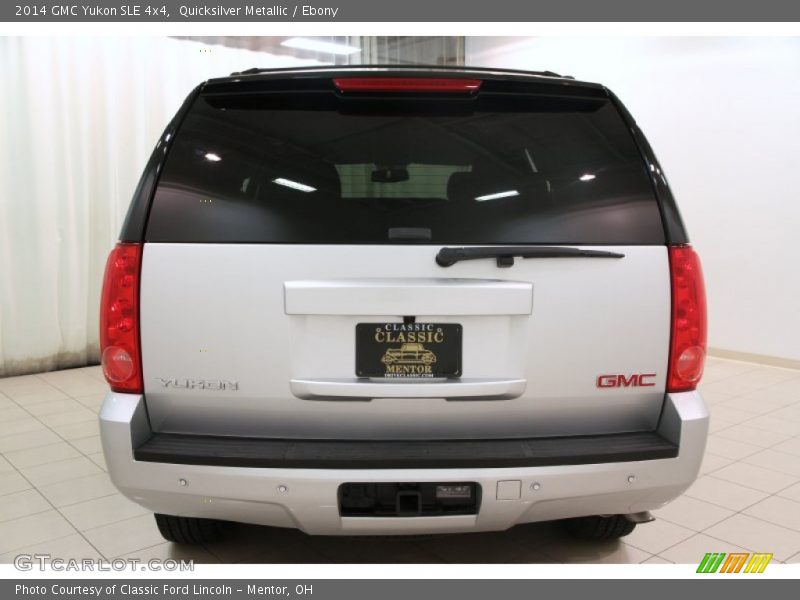 Quicksilver Metallic / Ebony 2014 GMC Yukon SLE 4x4