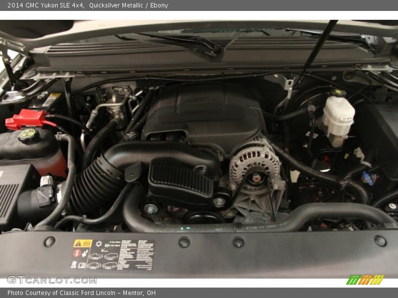 Quicksilver Metallic / Ebony 2014 GMC Yukon SLE 4x4