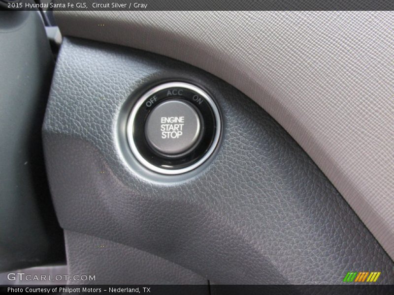Circuit Silver / Gray 2015 Hyundai Santa Fe GLS
