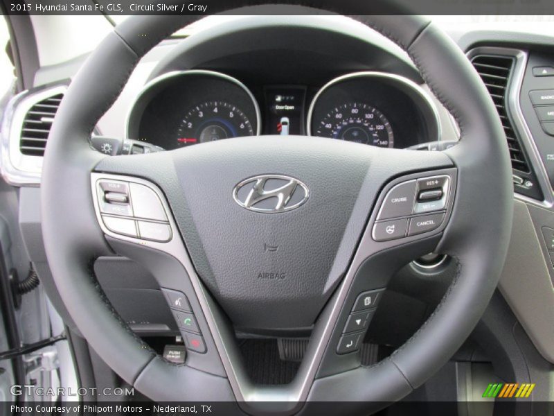  2015 Santa Fe GLS Steering Wheel