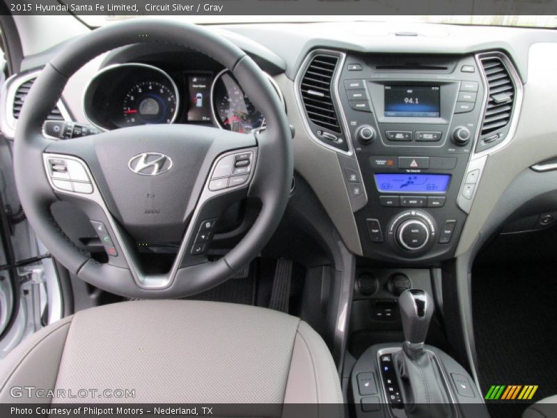 Dashboard of 2015 Santa Fe Limited