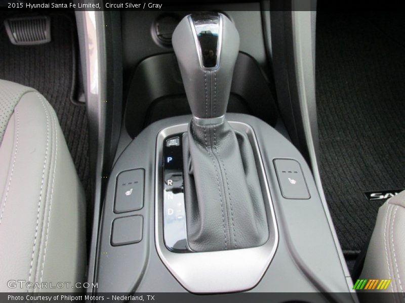  2015 Santa Fe Limited 6 Speed SHIFTRONIC Automatic Shifter