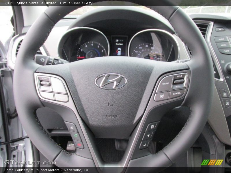  2015 Santa Fe Limited Steering Wheel