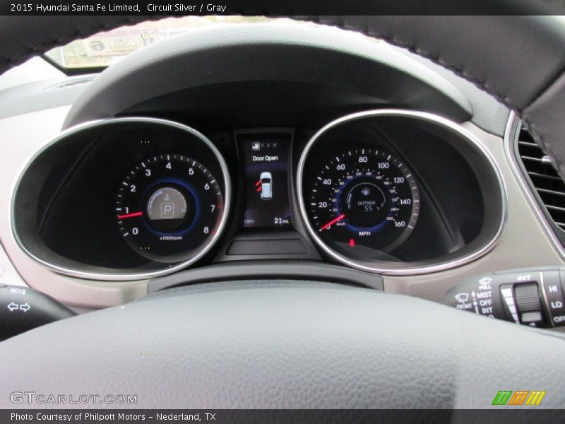  2015 Santa Fe Limited Limited Gauges