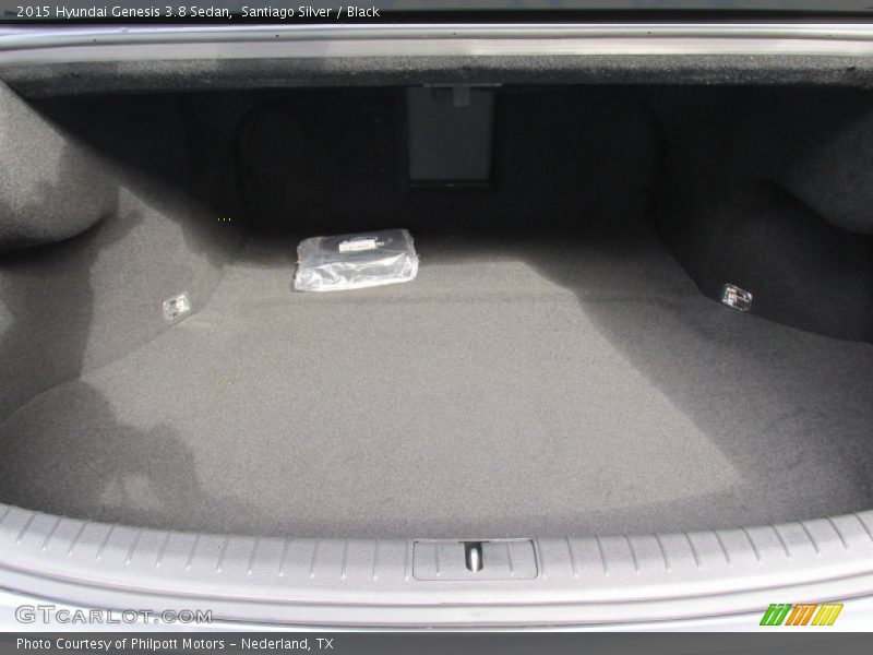 Santiago Silver / Black 2015 Hyundai Genesis 3.8 Sedan