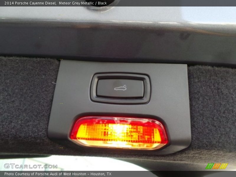 Meteor Grey Metallic / Black 2014 Porsche Cayenne Diesel