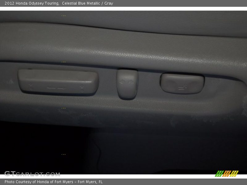 Celestial Blue Metallic / Gray 2012 Honda Odyssey Touring