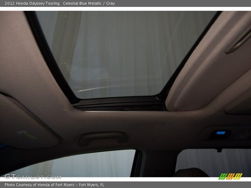Celestial Blue Metallic / Gray 2012 Honda Odyssey Touring