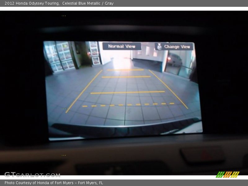 Celestial Blue Metallic / Gray 2012 Honda Odyssey Touring