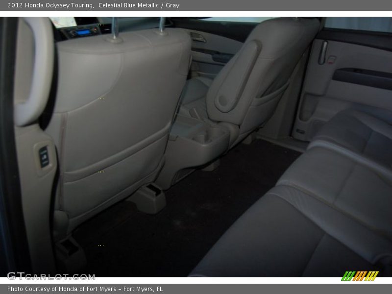 Celestial Blue Metallic / Gray 2012 Honda Odyssey Touring