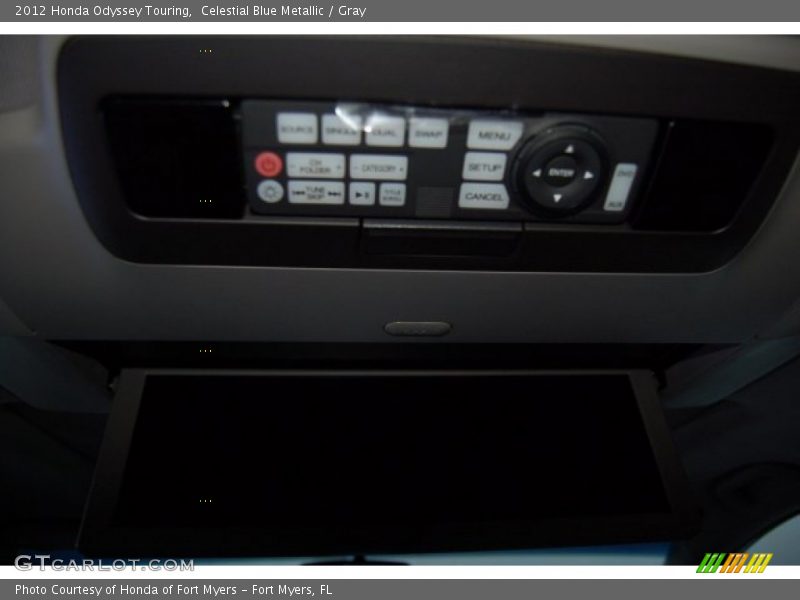 Celestial Blue Metallic / Gray 2012 Honda Odyssey Touring