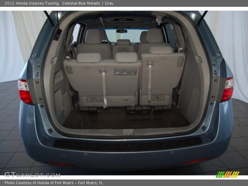 Celestial Blue Metallic / Gray 2012 Honda Odyssey Touring