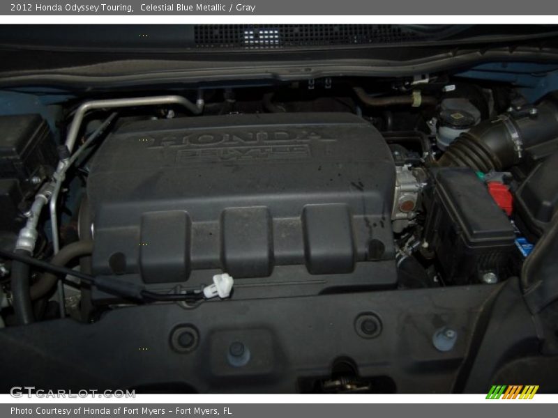 Celestial Blue Metallic / Gray 2012 Honda Odyssey Touring