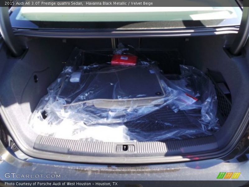 Havanna Black Metallic / Velvet Beige 2015 Audi A6 3.0T Prestige quattro Sedan