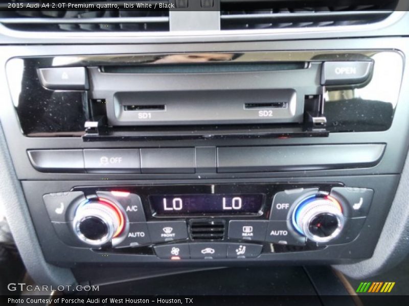 Ibis White / Black 2015 Audi A4 2.0T Premium quattro