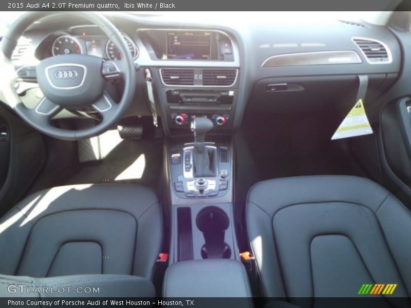 Ibis White / Black 2015 Audi A4 2.0T Premium quattro