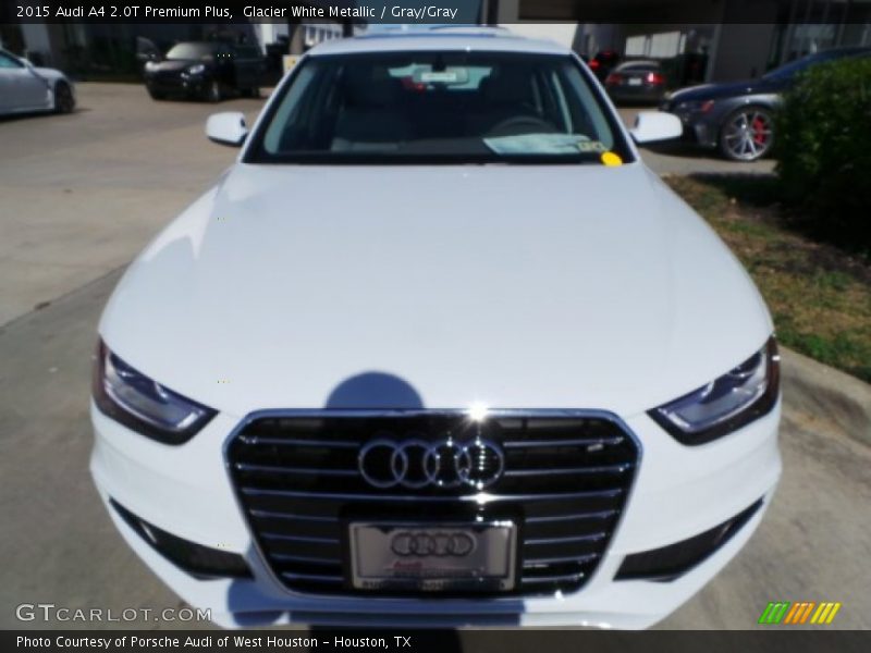 Glacier White Metallic / Gray/Gray 2015 Audi A4 2.0T Premium Plus