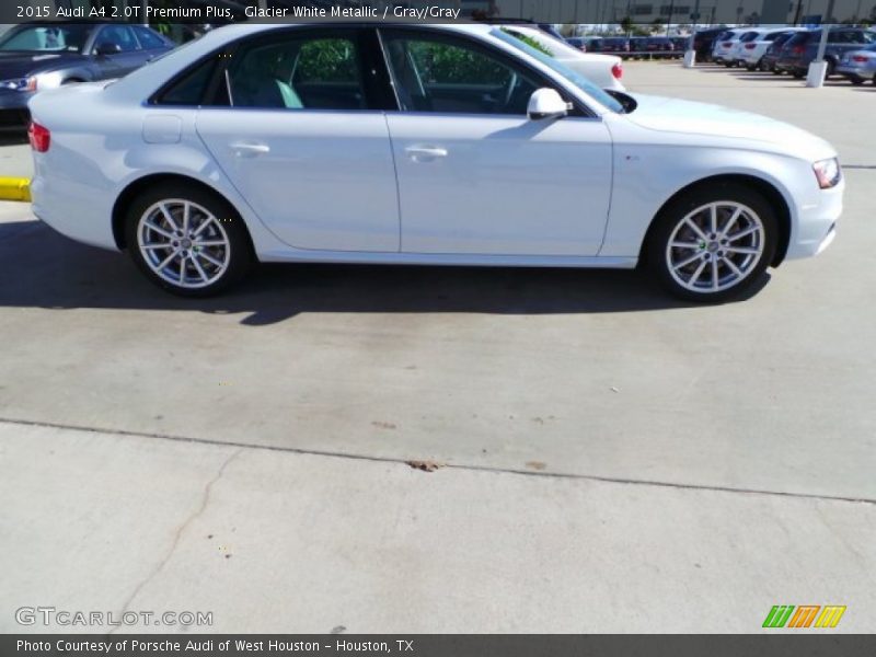 Glacier White Metallic / Gray/Gray 2015 Audi A4 2.0T Premium Plus
