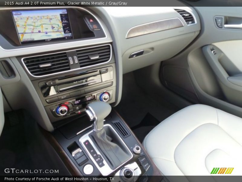 Glacier White Metallic / Gray/Gray 2015 Audi A4 2.0T Premium Plus