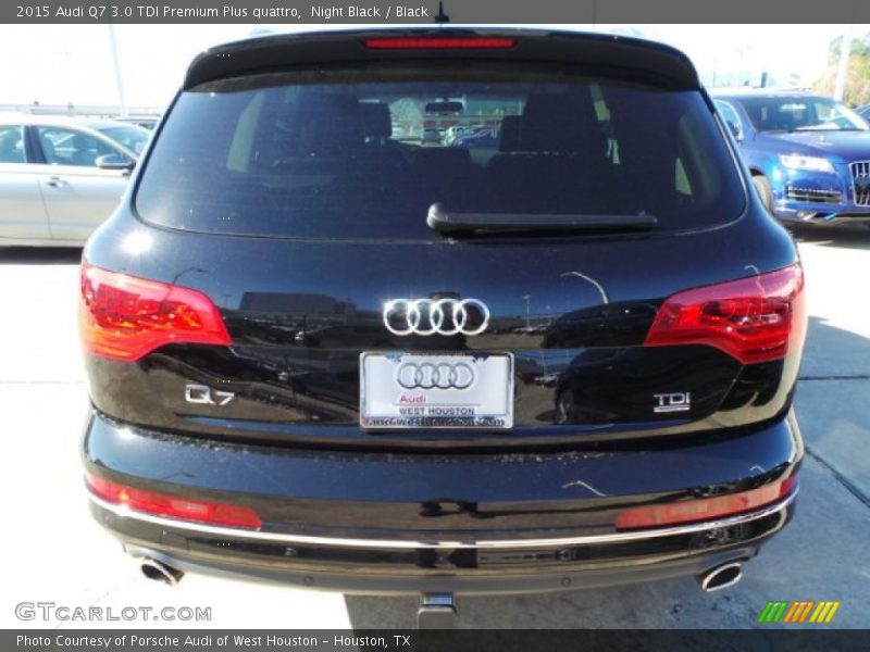 Night Black / Black 2015 Audi Q7 3.0 TDI Premium Plus quattro