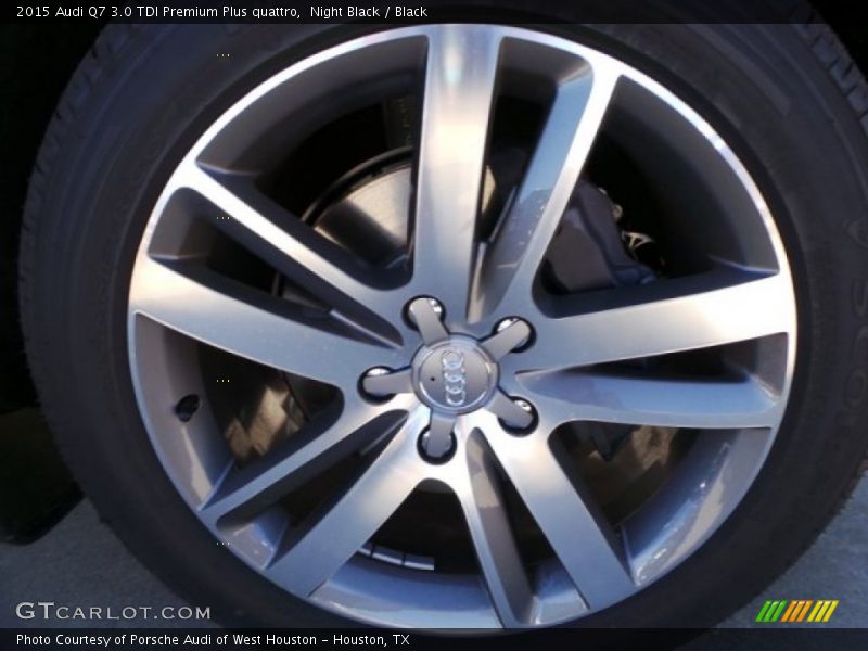 Night Black / Black 2015 Audi Q7 3.0 TDI Premium Plus quattro