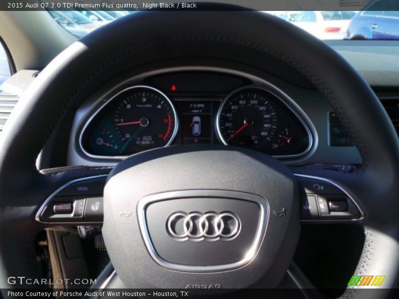 Night Black / Black 2015 Audi Q7 3.0 TDI Premium Plus quattro