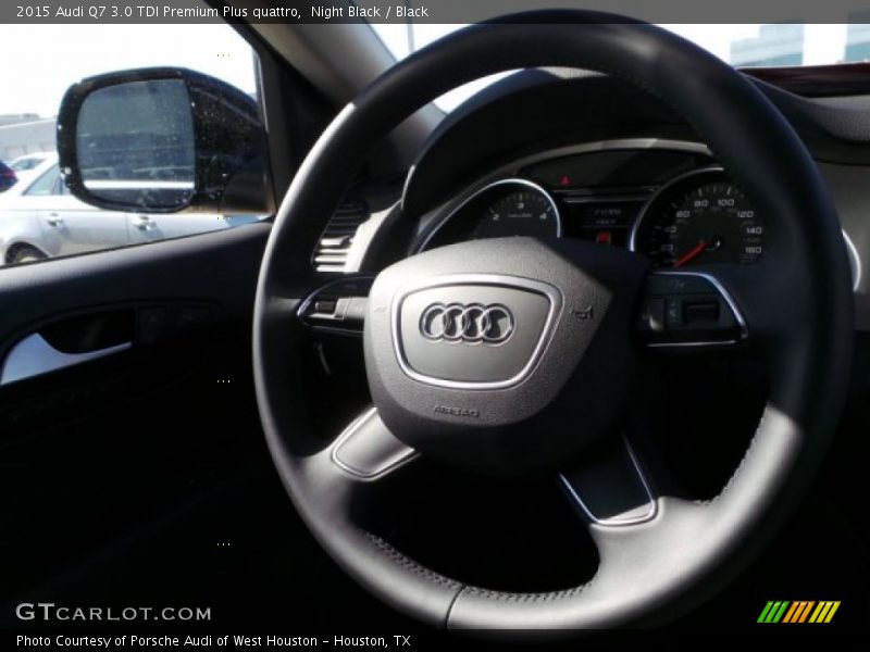 Night Black / Black 2015 Audi Q7 3.0 TDI Premium Plus quattro